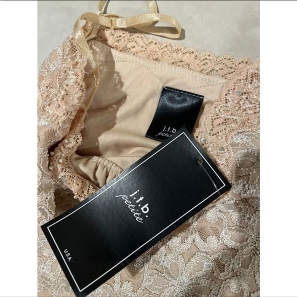 NWT JTB Beige sleeveless shirt petite small stretchy 1538 - Picture 2 of 3